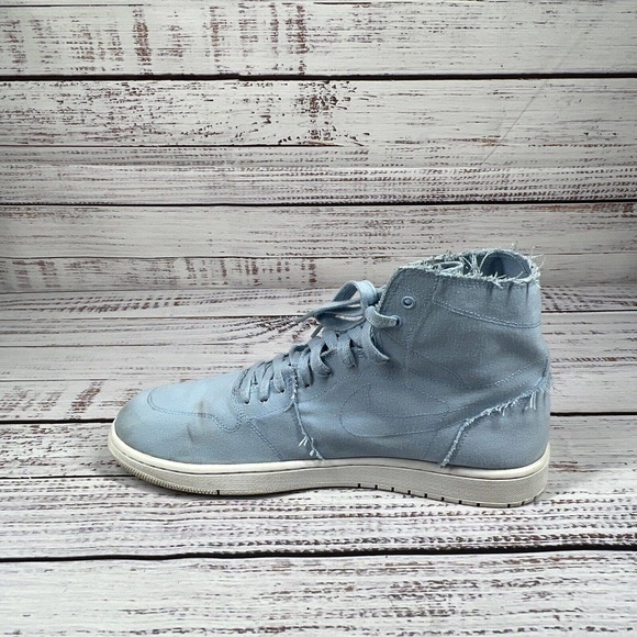 Air Jordan 1 High Decon “Easter” University Blue/Vachetta Tan-White Size 13 - Picture 6 of 9